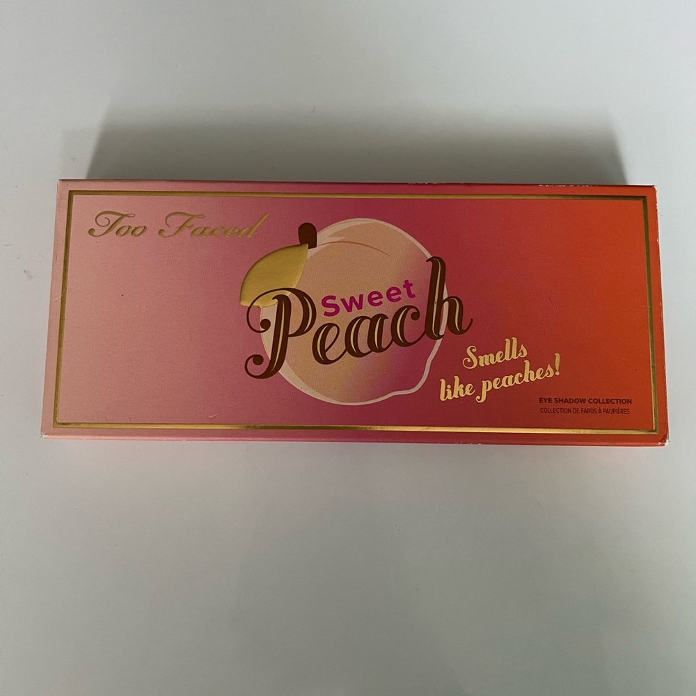 Too Faced Sweet Peach Palette - Pink and Orange